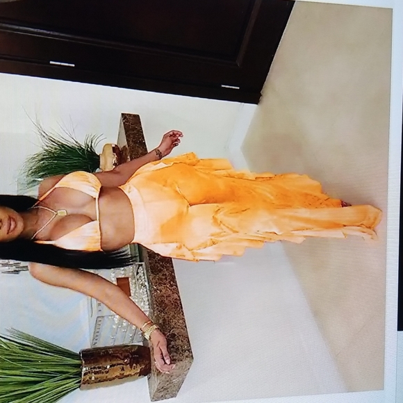 Women's bikini ruffle beach jumpsuit sex is jump suit sexy see through mesh - Picture 4 of 5